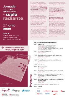 Jornada sobre Suelo Radiante