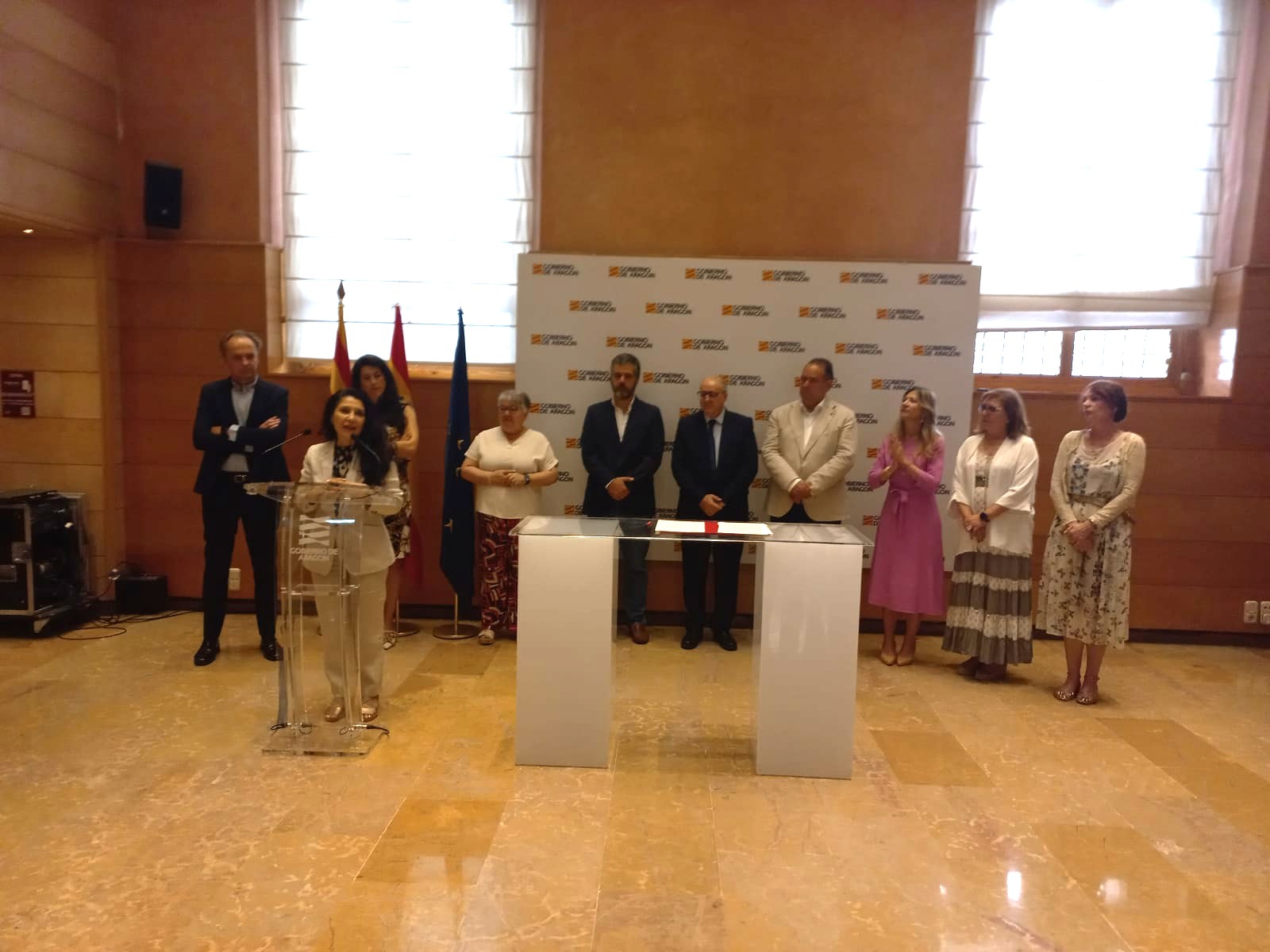 FEGECA firma en Zaragoza el “Plan Renove Privado de Calderas Centrales 2025” junto al Gobierno de Aragón