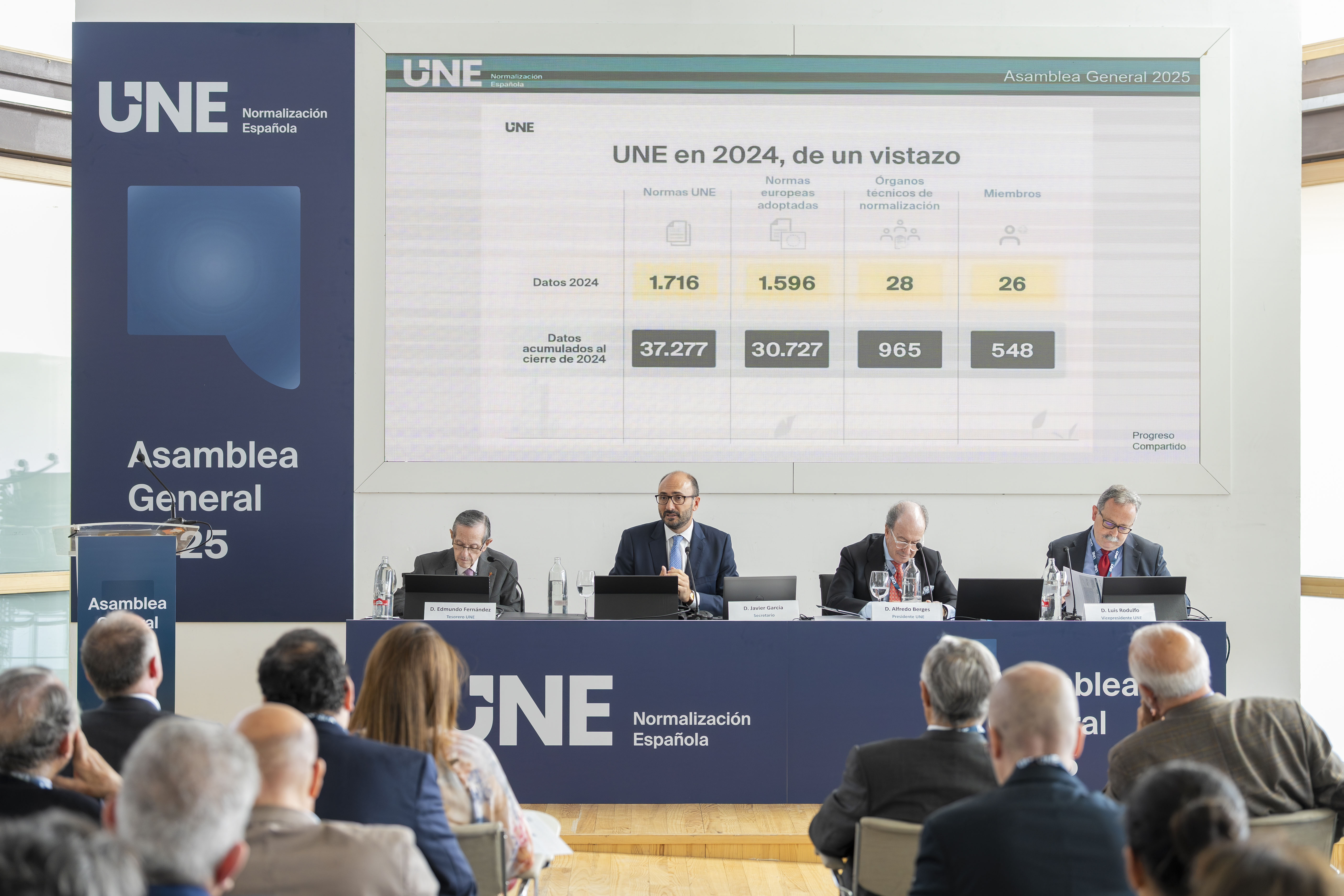 FEGECA en la Asamblea General de UNE 