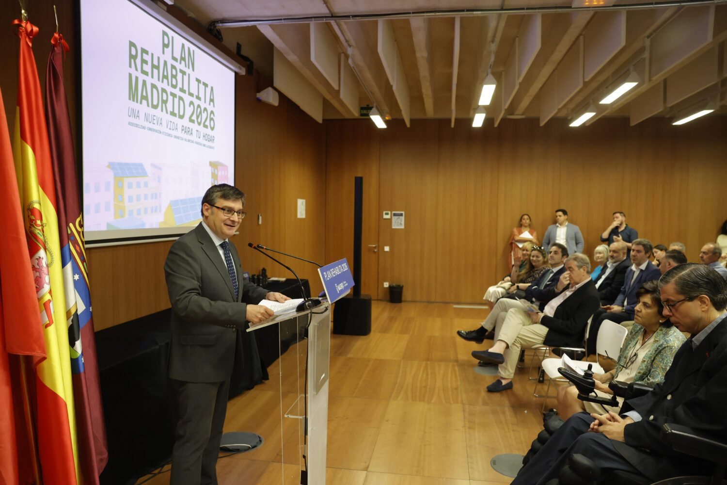FEGECA asiste a la presentación del Plan Rehabilita Madrid 2026