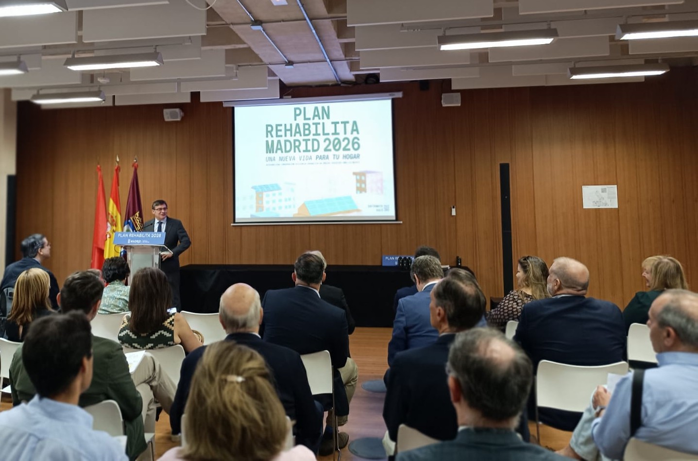 FEGECA asiste a la presentación del Plan Rehabilita Madrid 2026