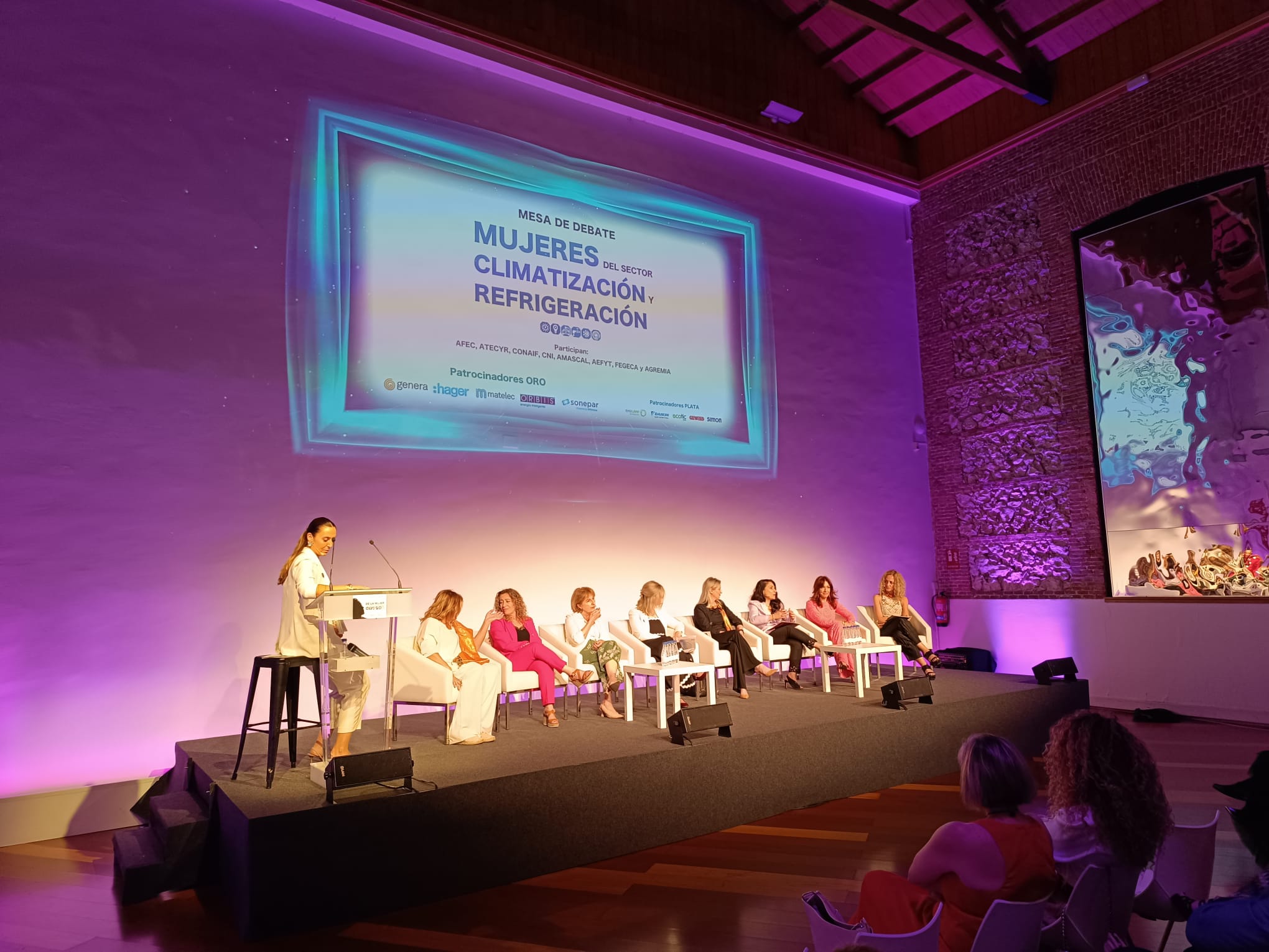 FEGECA participa  en el 1er Congreso y Premios a la Excelencia de la Mujer en el Sector Eléctrico y de Climatización