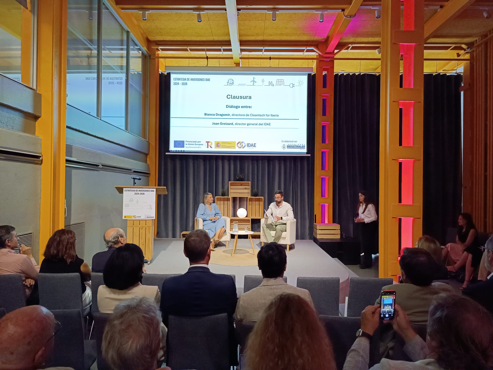 FEGECA en la Presentación de la Estrategia de Inversiones del IDAE