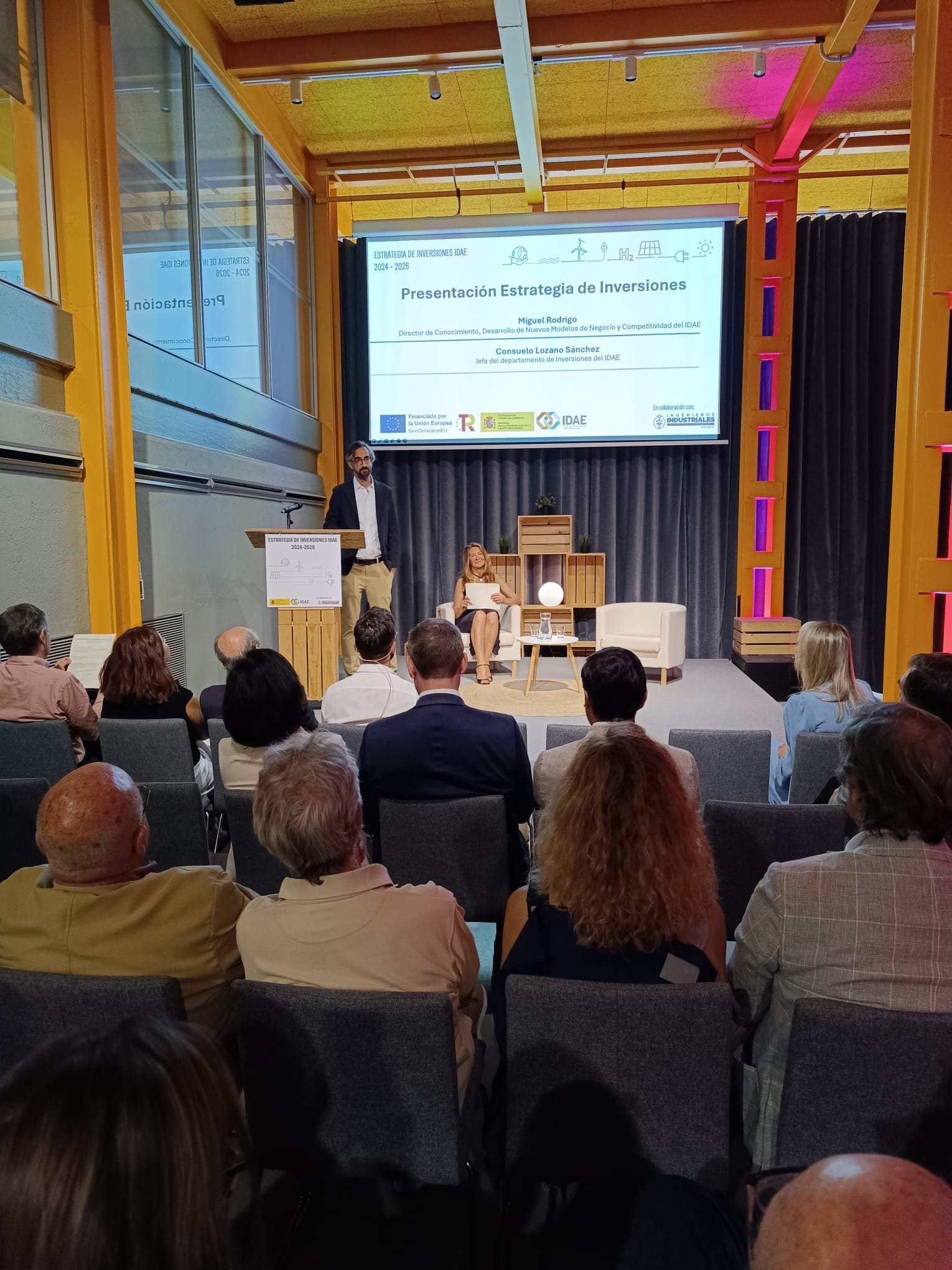 FEGECA en la Presentación de la Estrategia de Inversiones del IDAE