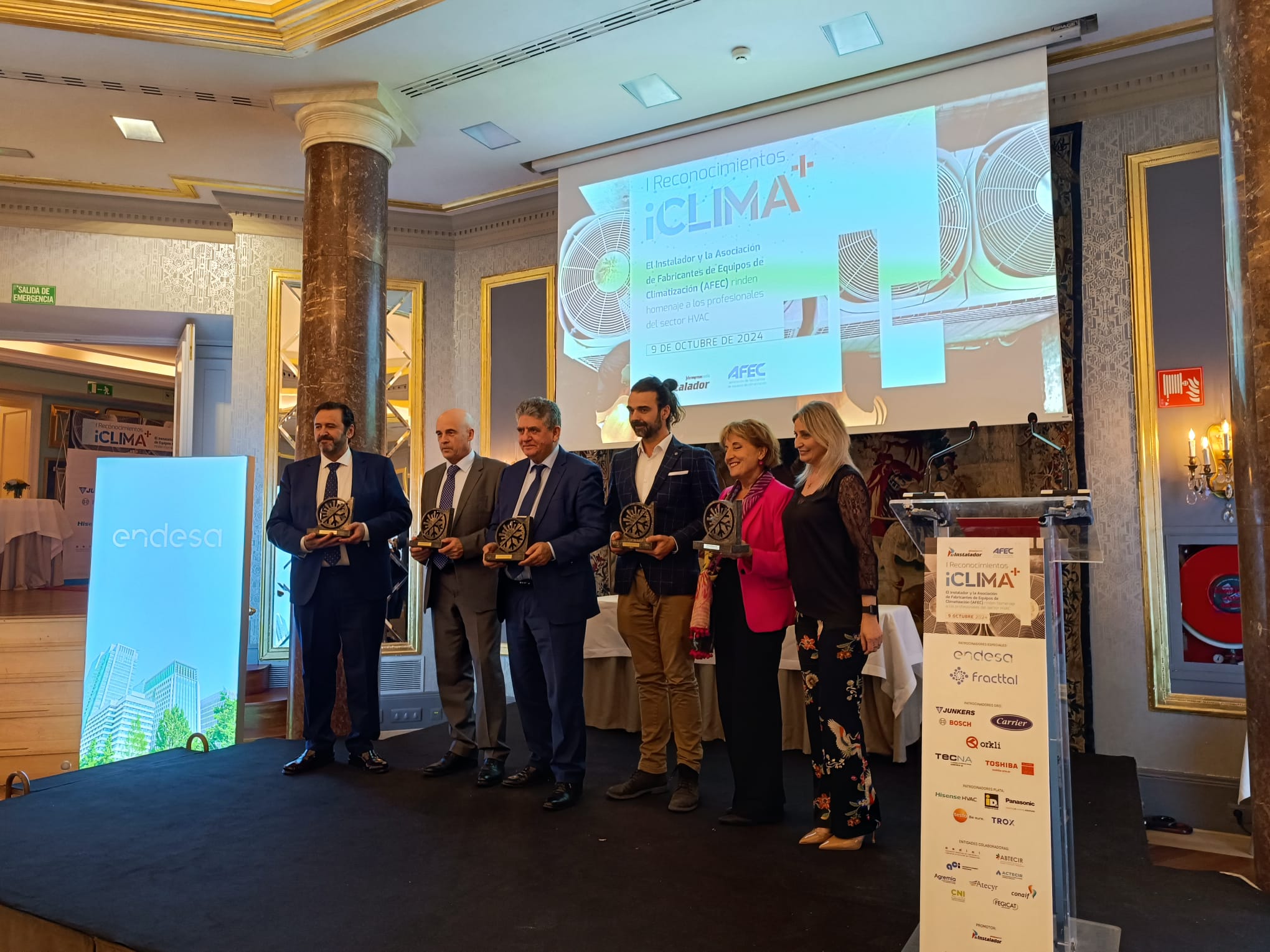 FEGECA Asiste a la Gala de los I Reconocimientos iClima