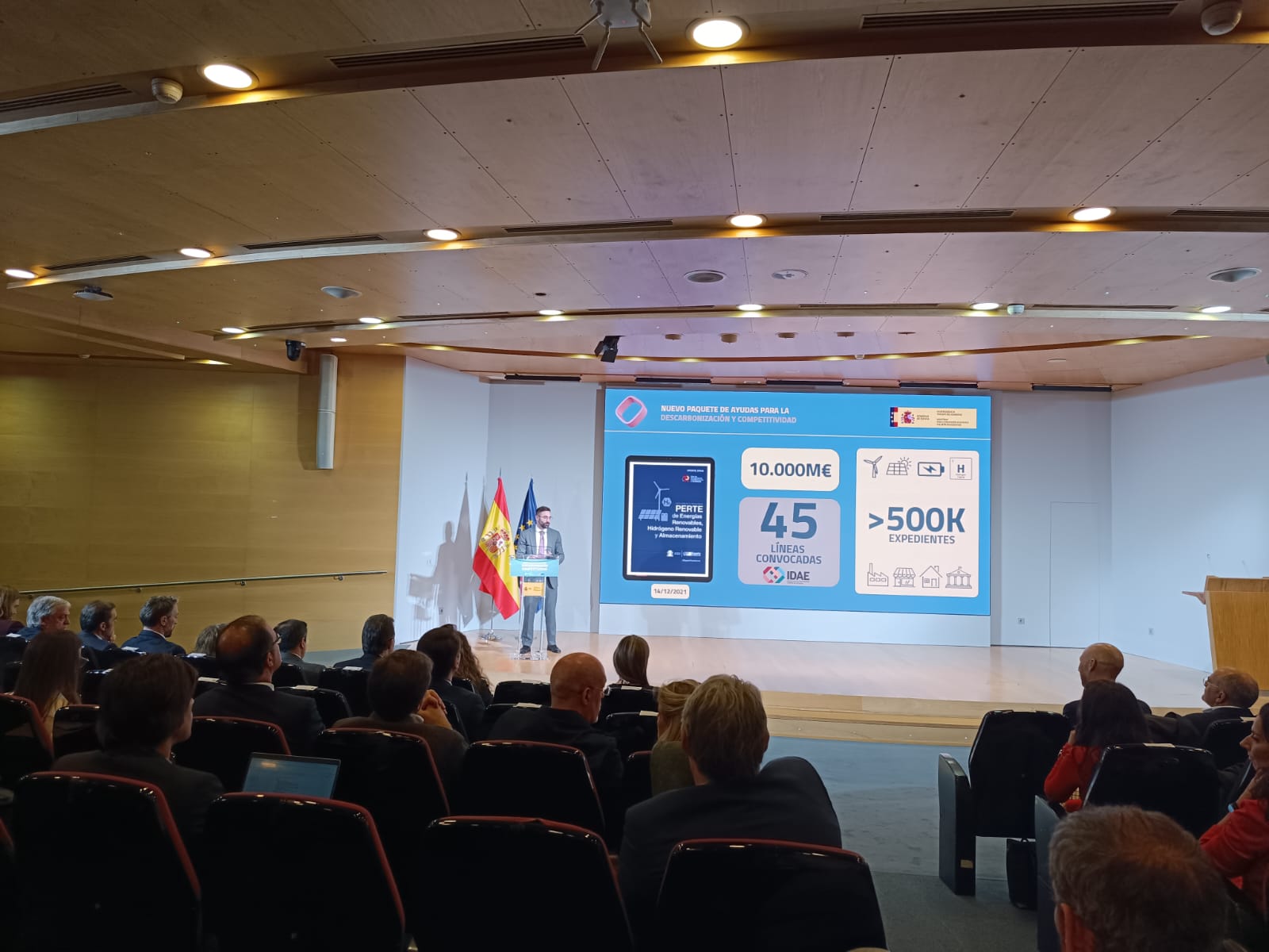 FEGECA asiste a la presentación del nuevo paquete de ayudas a la descarbonización y competitividad 