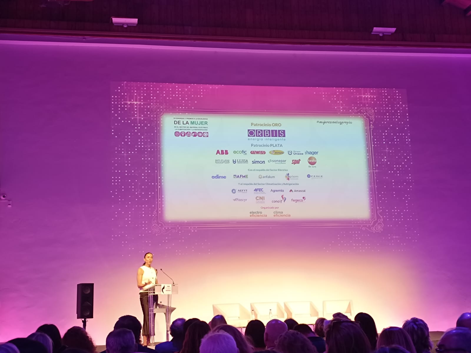 FEGECA  en el III Congreso y Premios a la Excelencia de la Mujer en el sector del material eléctrico, la climatización y la refrigeración