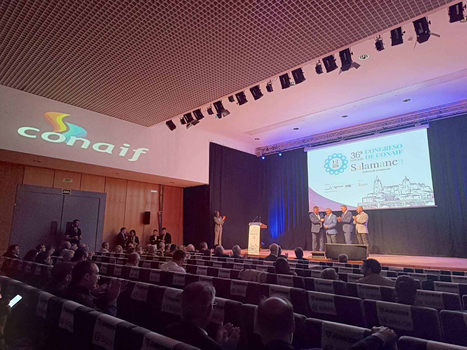 FEGECA asiste al  36º Congreso de CONAIF en Salamanca