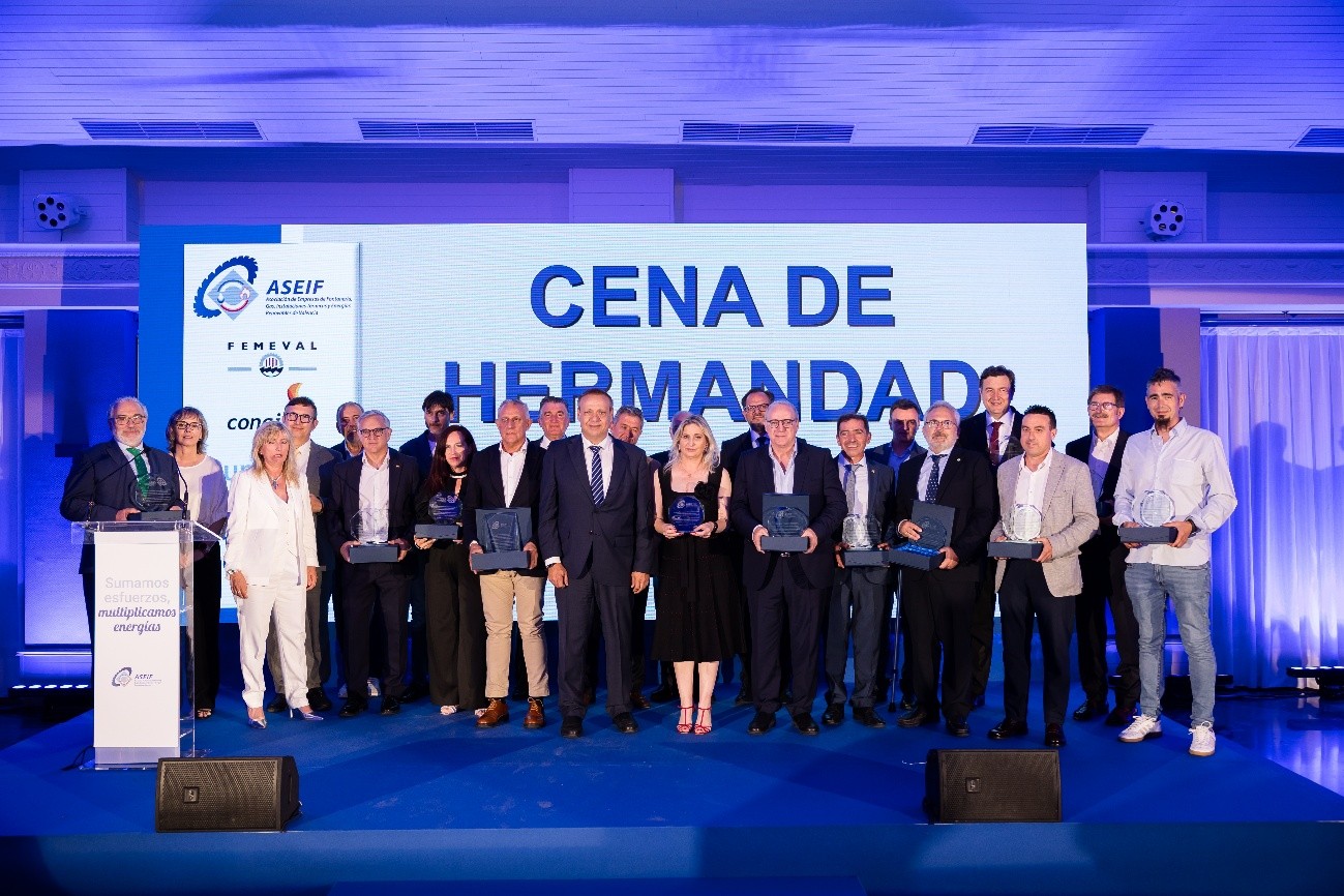 Bosch Home Comfort, distinguida por ASEIF por su compromiso con la reconstrucción tras la DANA