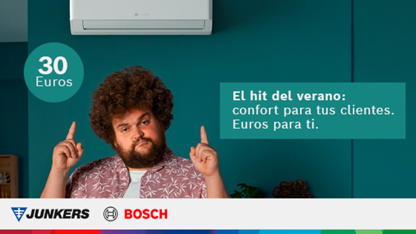 La campaña de Junkers Bosch invita de nuevo a climatizar #LikeABosch