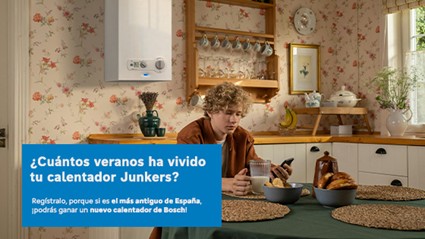 Bosch pone el foco en la eficiencia del agua caliente sanitaria de los hogares españoles