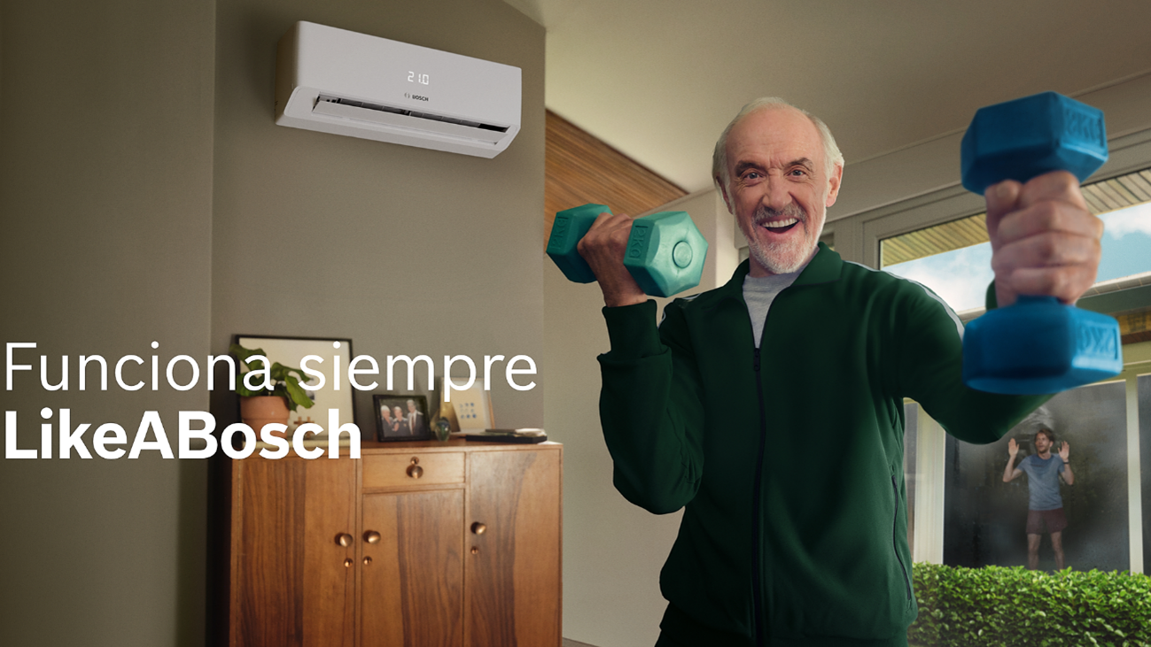 La campaña global “Funciona siempre LikeABosch” de Bosch Home Comfort con el aire acondicionado como protagonista