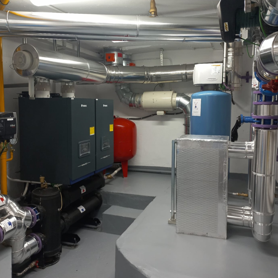 ACV-YGNIS moderniza una sala de calderas comunitaria en Donostia con soluciones eficientes y de alto rendimiento