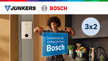 Bosch Home Comfort amplía su campaña más potente para instaladores: formación exclusiva y promoción 3x2 del nuevo Calentador Therm 6600 S