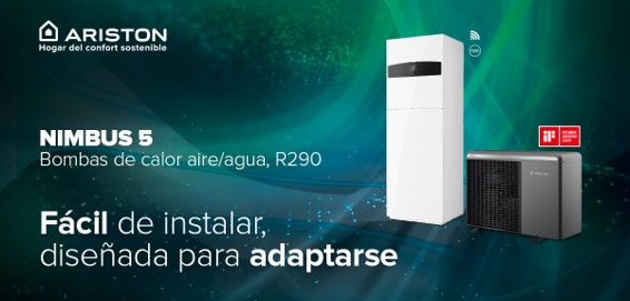 Ariston presenta Nimbus 5: fácil de instalar, diseñada para adaptarse