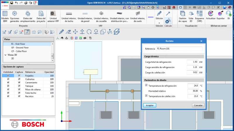 Open BIM BOSCH, la nueva herramienta de diseño de sistemas VRF de Bosch 