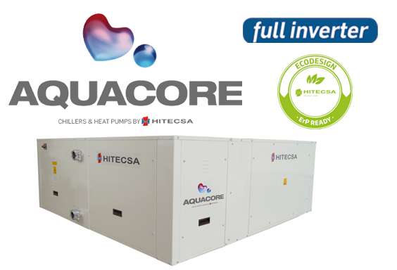 Hitecsa lanza al mercado Aquacore, bomba de calor Full Inverter con un corazón hidrónico