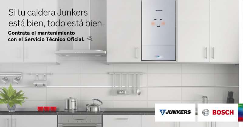 Servicio de Mantenimiento Junkers para disfrutar de los equipos como el primer día
