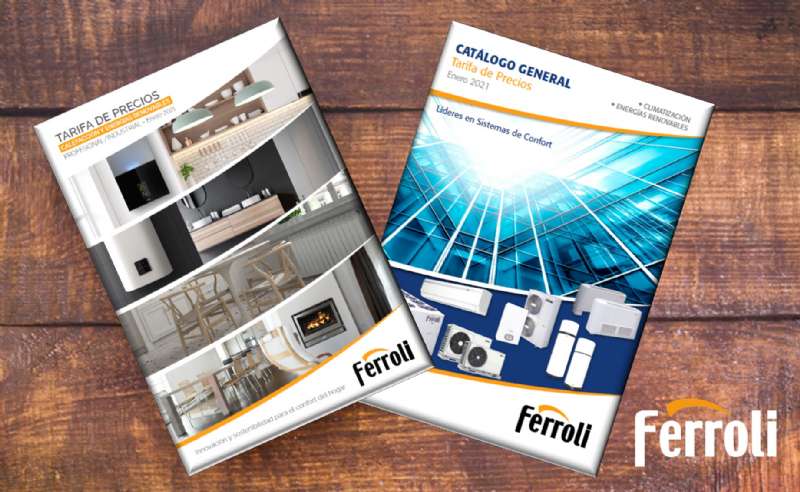 Ferroli estrena este 2021 con grandes novedades en su tarifa. 
