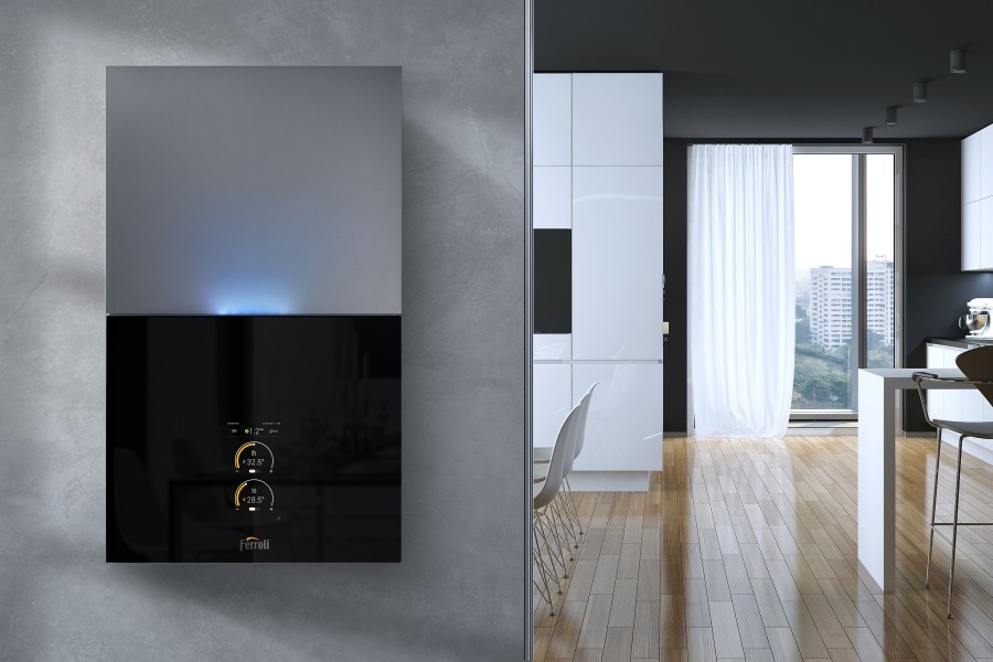 Llega la máxima evolución con la nueva caldera  BLUEHELIX MAXIMA de Ferroli