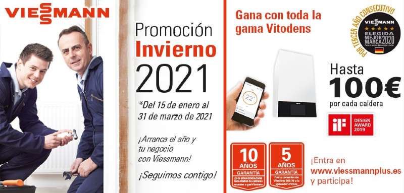 Nueva Promoción Invierno de Viessmann para profesionales: Arranca el año y tu negocio con Viessmann