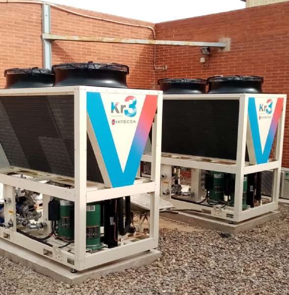 Las nuevas bombas de calor Kr3 de Hitecsa climatizan el CAP Bonavista de Tarragona