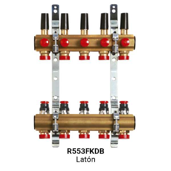 NOVEDAD: ya a la venta los colectores Giacomini DB con equilibrado dinámico integrado