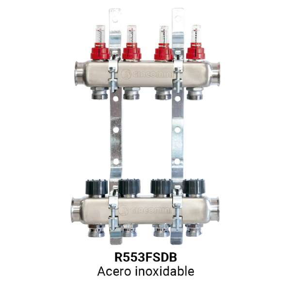 NOVEDAD: ya a la venta los colectores Giacomini DB con equilibrado dinámico integrado
