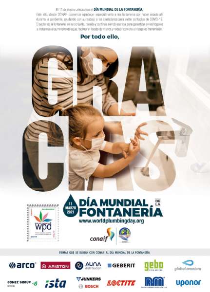 Ariston apoya a los fontaneros celebrando el   Día Mundial de la Fontanería