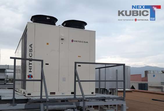 Roof Top KUBIC NEXT R-32 de Hitecsa en el Centro Comercial El Ingenio de Vélez, Málaga