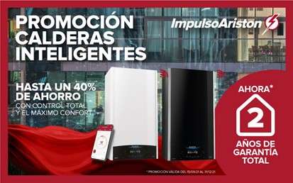 Nueva promoción: calderas inteligentes Ariston