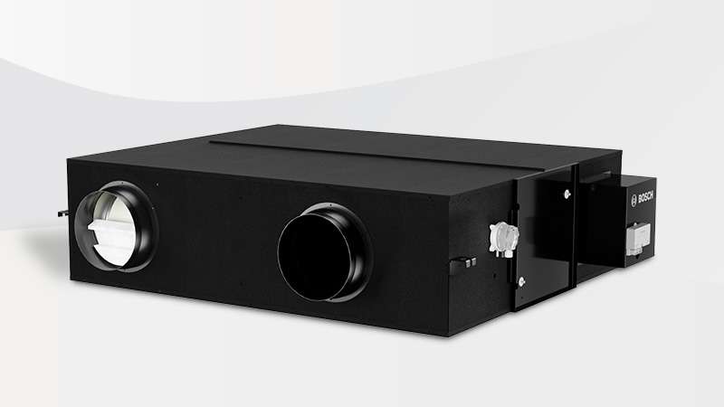 Bosch lanza su nueva gama de sistemas de ventilación con recuperación de calor ERV