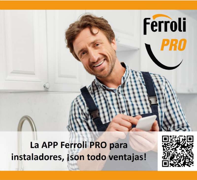 Ferroli actualiza su App Ferroli Pro