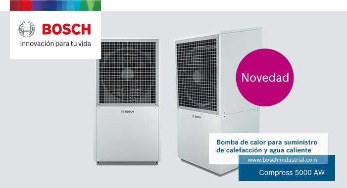 Bosch apuesta por la bomba de calor como la solución ideal para cualquier instalación