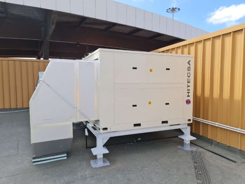 Hitecsa climatiza una tienda de deportes del Centro Comercial Las Terrazas Outlet en las Palmas