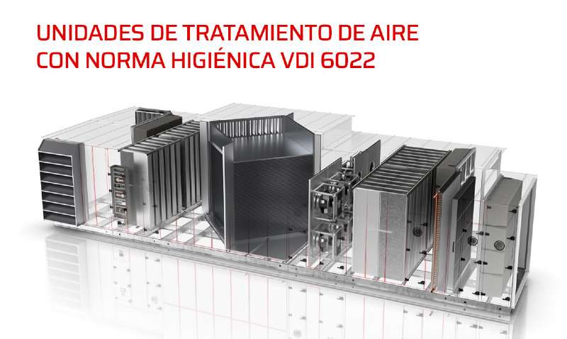 WOLF proporciona la norma higiénica VDI 6022 a sus Unidades de Tratamiento de Aire