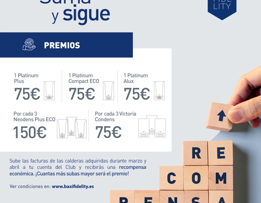 BAXIROCA PROMUEVE LA INSTALACIÓN DE CALDERAS MURALES DE CONDENSACIÓN CON LA CAMPAÑA CONECTA