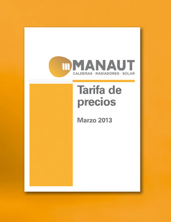 Manaut presenta su nuevo Catálogo-Tarifa de calefacción 2013