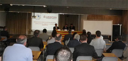 ARISTON firma un convenio con la generalitat de catalunya 