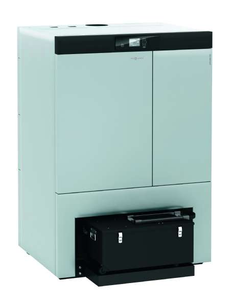 Vitoligno 300-H – caldera de pellets o virutas de madera completamente automática