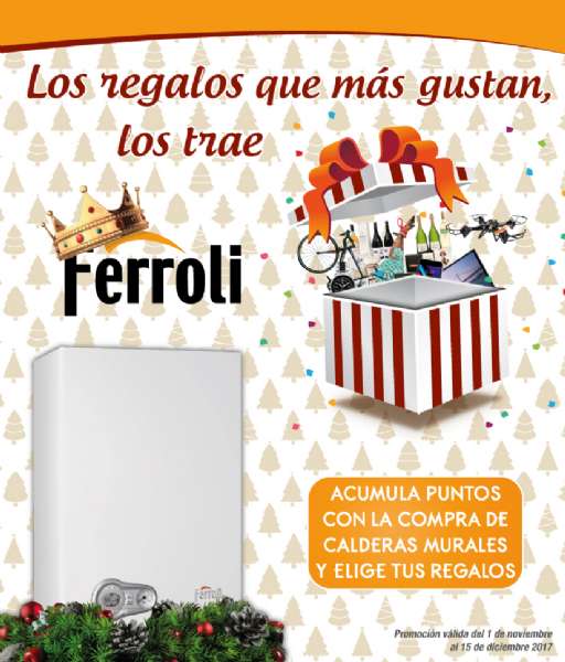FERROLI SE ADELANTA A LA NAVIDAD LANZANDO NUEVA PROMOCIÓN PARA SUS INSTALADORES