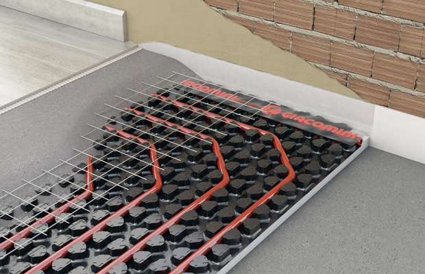 Gama Giacomini de suelos radiantes