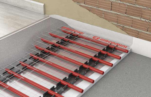 Gama Giacomini de suelos radiantes