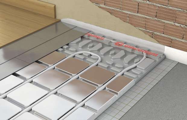 Gama Giacomini de suelos radiantes