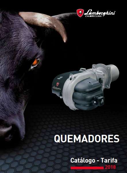 LAMBORGHINI ANUNCIA EL LANZAMIENTO DEL CATÁLOGO-TARIFA DE PRECIOS DE QUEMADORES 2018