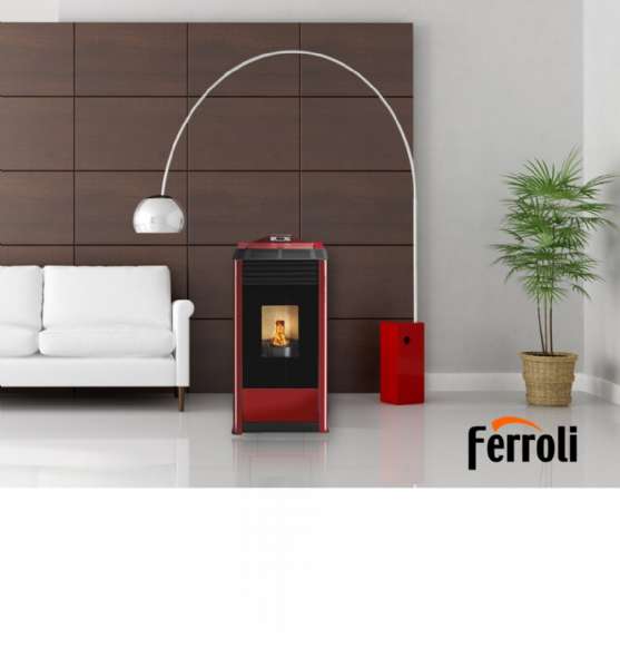 FERROLI AMPLIA LA GAMA DE BIOMASA CON SU NUEVA ESTUFA DE PELLET OMEGA PLUS