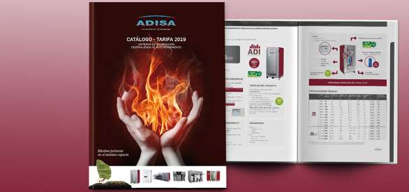 ADISA HEATING lanza su nuevo CATÁLOGO 2019