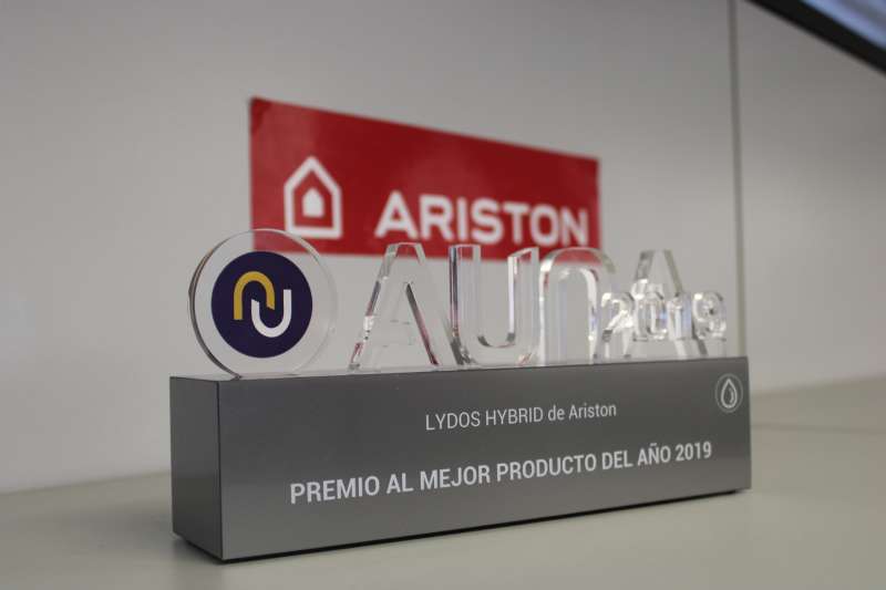 LYDOS HYBRID DE ARISTON, PREMIADO COMO MEJOR PRODUCTO DEL AÑO 2019