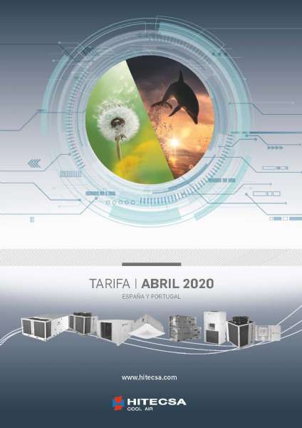 Hitecsa presenta su nueva Tarifa de precios Abril 2020