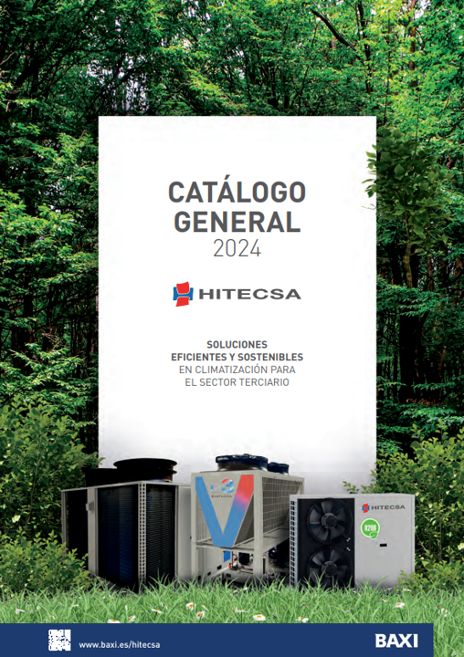 Hitecsa presenta el nuevo Catálogo 2024 con importantes novedades en aerotermia y enfriadoras